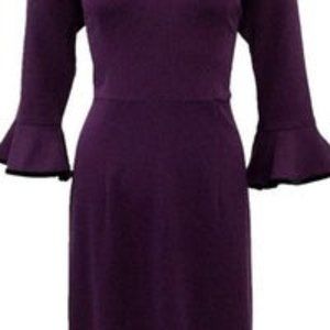 Nanette Lepore velvet trimmed ruffle